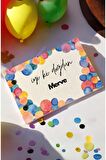 Kişiye Özel Flipbook Doğum Günü Temalı Fotoğraf Albümü (10x15 cm )